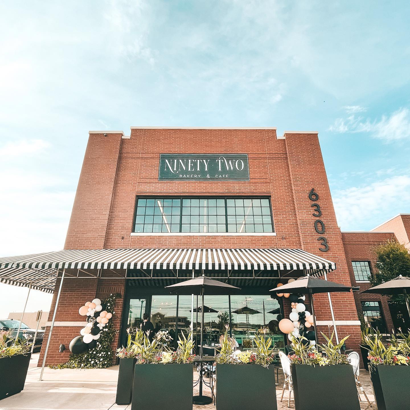 Photo of exterior of Ninety-Two Bakery and Cafe.