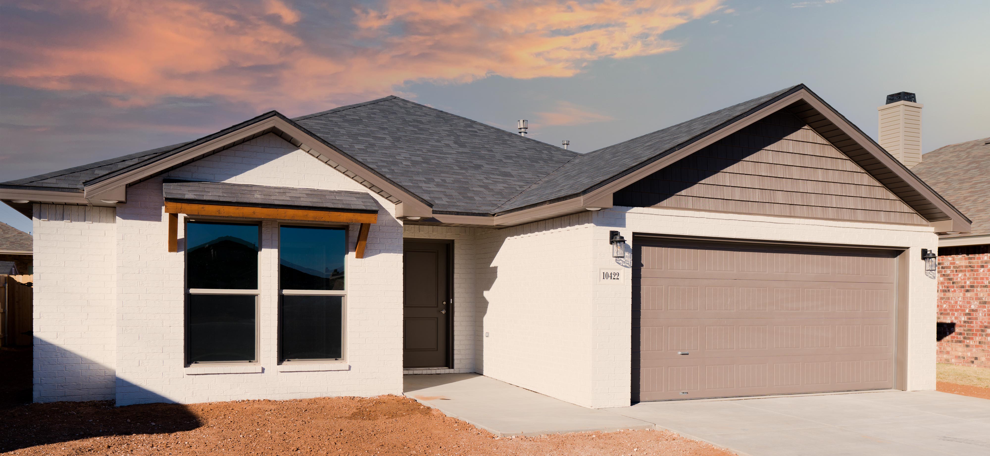 Photo of exterior of Betenbough Homes' Adalyn floor plan.