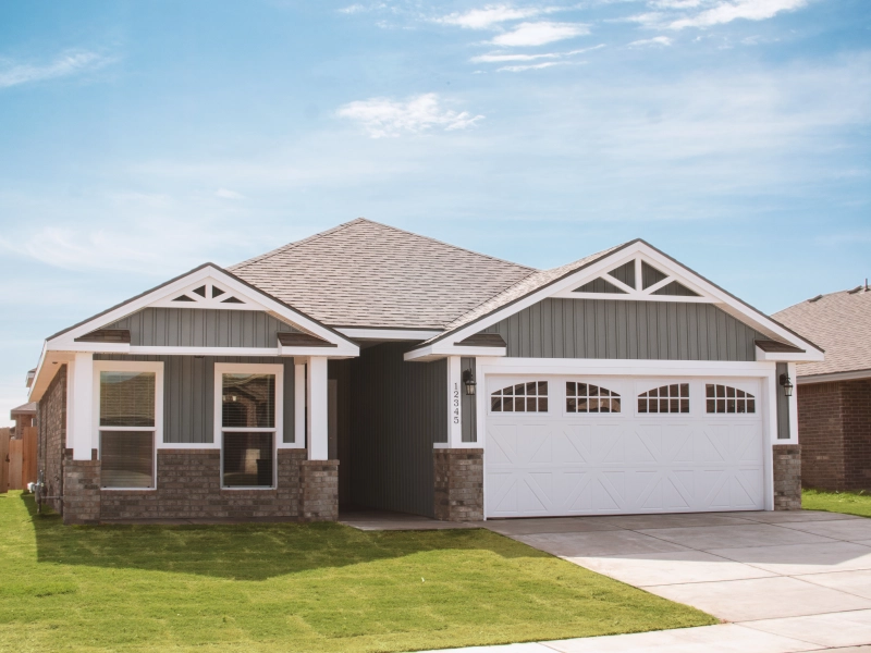 Image of a 3 bedroom, 2 bath, 1,760 sq ft Bethany floor plan in sterling grey.