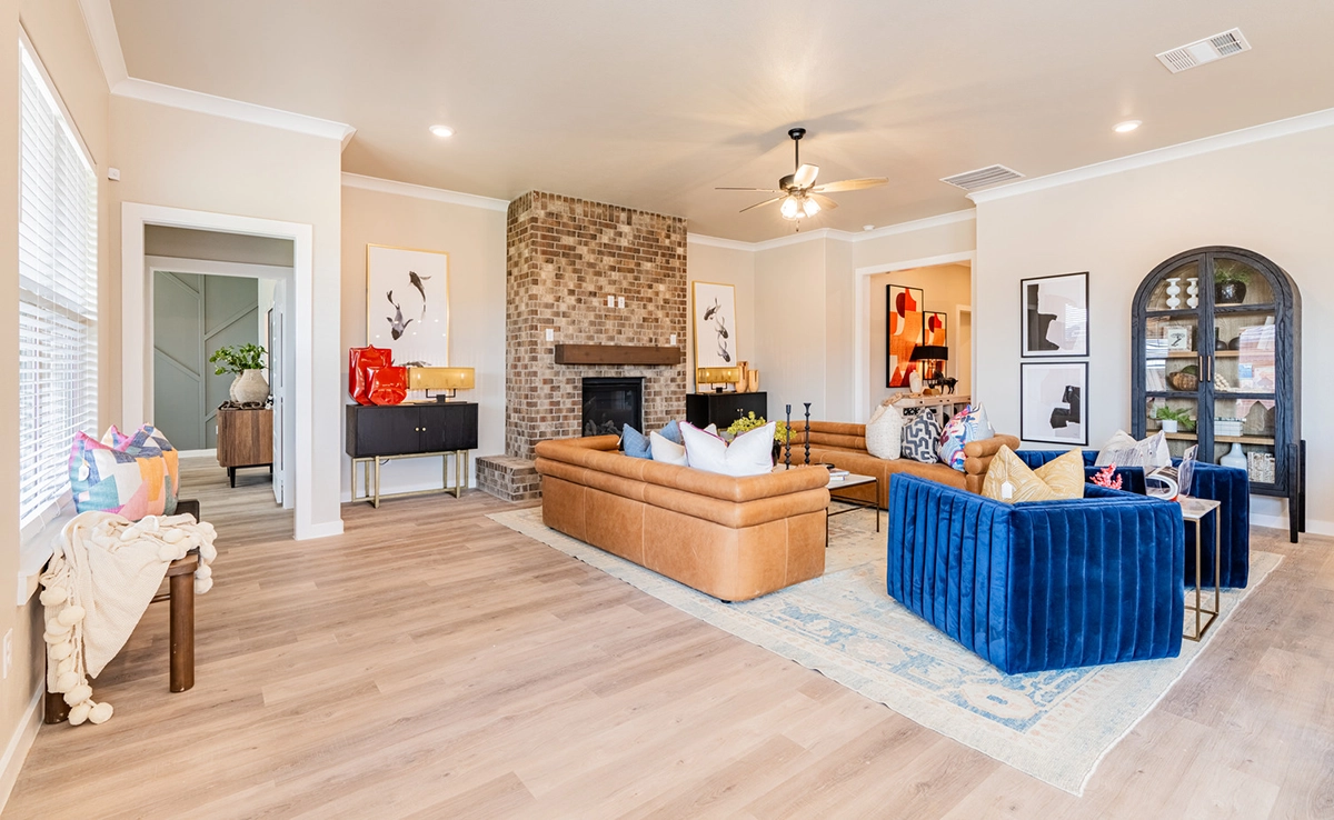 Livingroom of a Betenbough home