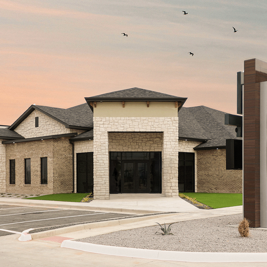 Photo of the Betenbough Homes New Home Center in Midland, a West Texas home builder selling new homes in Midland, TX.